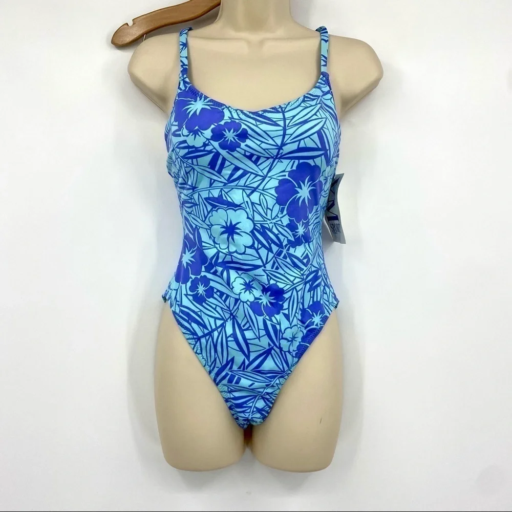 Vintage VM Sport Via Marina one piece swimsuit